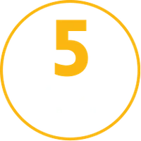 5 años de garantía